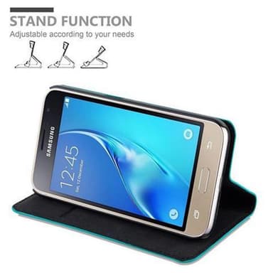 Samsung Galaxy J1 2016 Suojakuori Lompakkokotelo
