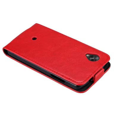 LG Google NEXUS 5 Suojakuori Lompakkokotelo (Punainen)