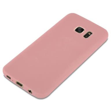Suojakuori Samsung Galaxy S7 Kotelo (Vaaleanpunainen)