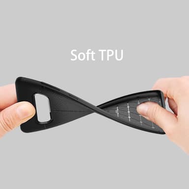 Samsung Galaxy S10 PLUS Suojakuori Cover (Musta)