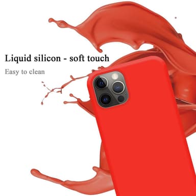 iPhone 12 PRO MAX Suojakuori Kotelo (Punainen)