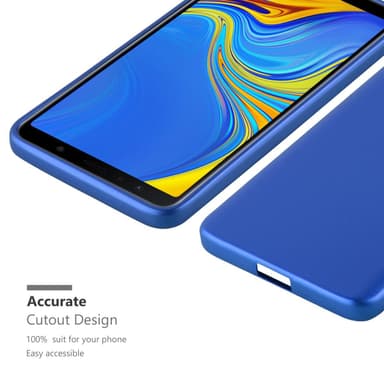 Samsung Galaxy A7 2018 Suojakuori Kotelo (Sininen)