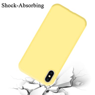 iPhone XS MAX Suojakuori Kotelo Case (Keltainen)