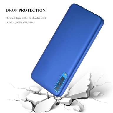 Samsung Galaxy A7 2018 Suojakuori Kotelo (Sininen)