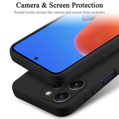 Redmi 12 Suojakuori Kotelo Case (Musta)