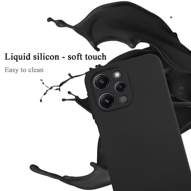 Redmi 12 Suojakuori Kotelo Case (Musta)
