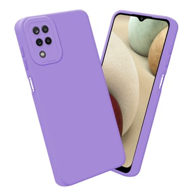 Samsung Galaxy A12 / M12 Suojakuori Kotelo (Violetti)