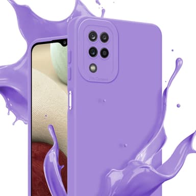 Samsung Galaxy A12 / M12 Suojakuori Kotelo (Violetti)