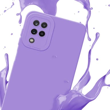 Samsung Galaxy A12 / M12 Suojakuori Kotelo (Violetti)