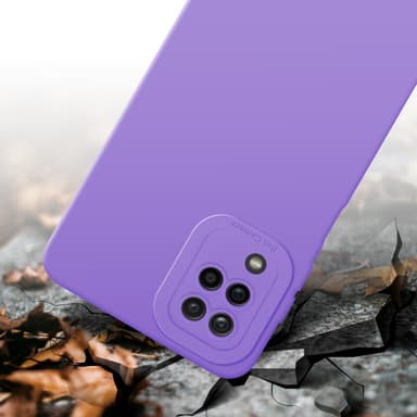 Samsung Galaxy A12 / M12 Suojakuori Kotelo (Violetti)