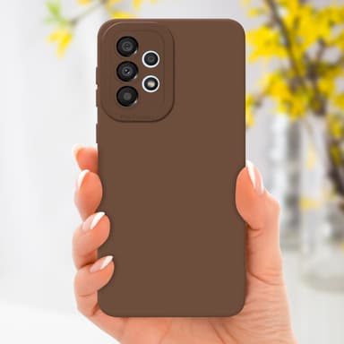 Samsung Galaxy A33 5G Suojakuori Kotelo (Ruskea)