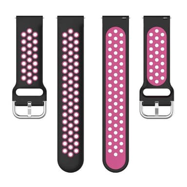 EBN kellon ranneke OnePlus Watch 2 - Musta/tummapinkki