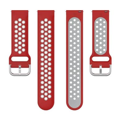 EBN kellon ranneke OnePlus Watch 2 - Punainen/harmaa