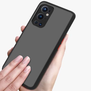 OnePlus 9 PRO Suojakuori Kotelo (Musta)