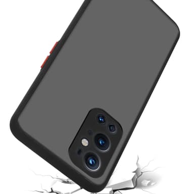 OnePlus 9 PRO Suojakuori Kotelo (Musta)