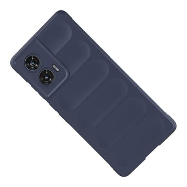 SKALO Motorola Edge 50 Fusion Rugged Bumpers TPU-suojakuori - Tummansininen