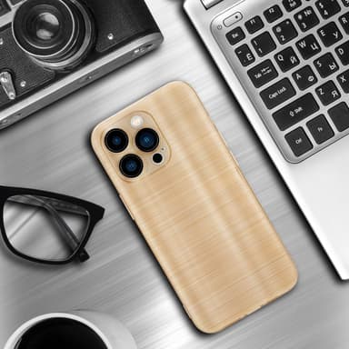 Suojakuori iPhone 14 PRO Kotelo (kulta)