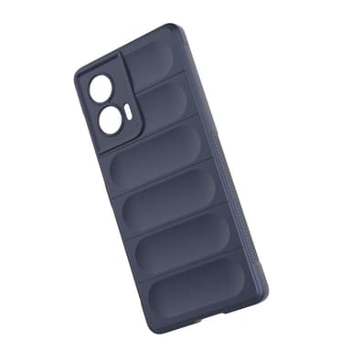 SKALO Motorola Edge 50 Fusion Rugged Bumpers TPU-suojakuori - Tummansininen