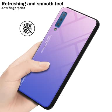 Suojakuori Samsung Galaxy A7 2018 Kotelo (Musta)
