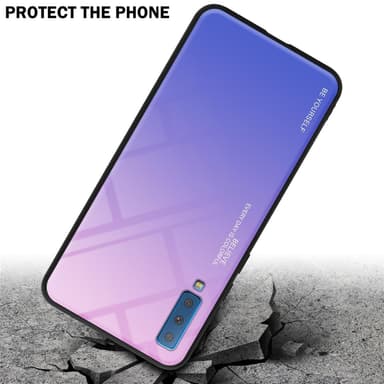 Suojakuori Samsung Galaxy A7 2018 Kotelo (Musta)