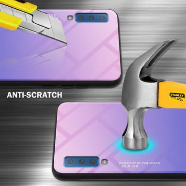 Suojakuori Samsung Galaxy A7 2018 Kotelo (Musta)