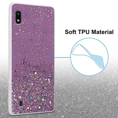 Samsung Galaxy A10 / M10 Suojakuori Kotelo (Violetti)