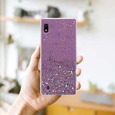 Samsung Galaxy A10 / M10 Suojakuori Kotelo (Violetti)