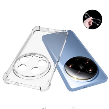 SKALO Xiaomi 14 Ultra 5G Erittäin vahva TPU-kuori