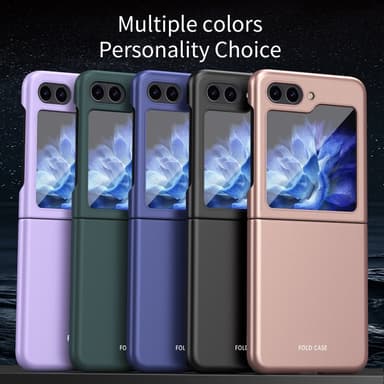 SKALO Samsung Z Flip6 Ultrathin Skin-touch Fold Suojakuori - Ruusukulta