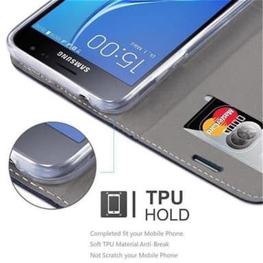 Samsung Galaxy J3 2016 Suojakuori Lompakkokotelo
