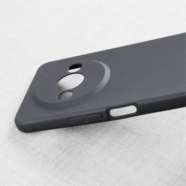 SKALO Xiaomi Redmi A3 Ultraohut TPU-kuori - Musta