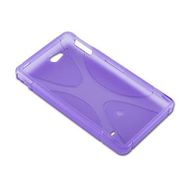 Sony Xperia GO Suojakuori Cover (Violetti)