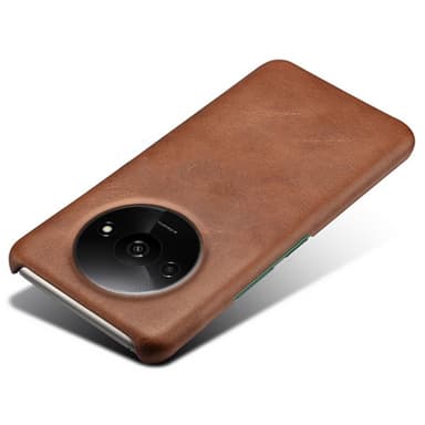 SKALO Xiaomi Redmi A3 PU-nahkainen Suojakuori - Ruskea