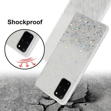 Samsung Galaxy S20 PLUS Suojakuori Kotelo (Läpinäkyvä)