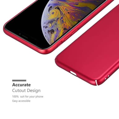 iPhone XS MAX Suojakuori Kotelo Cover (Punainen)