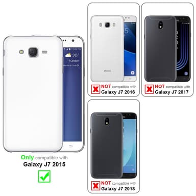 Samsung Galaxy J7 2015 Suojakuori Lompakkokotelo