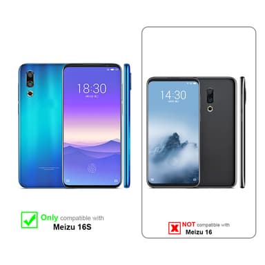 MEIZU 16S Suojakuori Universaali (Musta)