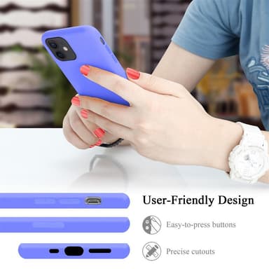 iPhone 12 MINI Suojakuori Kotelo Case (Violetti)