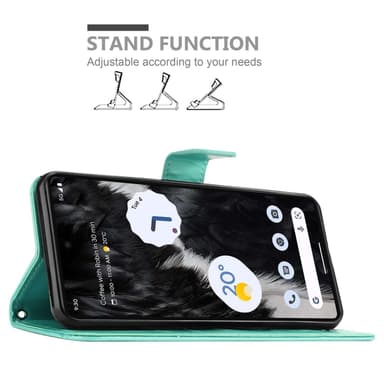iPhone 15 PRO Suojakuori Lompakkokotelo (Sininen)