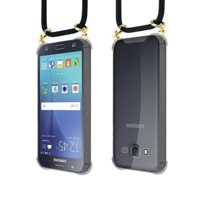 Samsung Galaxy J5 2015 Suojakuori Kotelo (Musta)