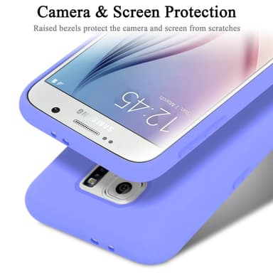 Samsung Galaxy S6 Suojakuori Kotelo (Violetti)