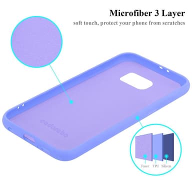 Samsung Galaxy S6 Suojakuori Kotelo (Violetti)