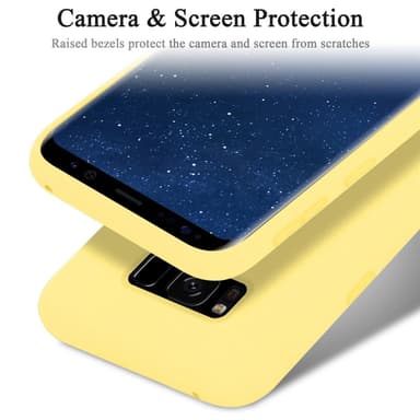 Samsung Galaxy S8 Suojakuori Kotelo (Keltainen)
