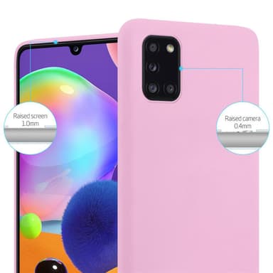 Suojakuori Samsung Galaxy A31 Kotelo (Vaaleanpunainen)