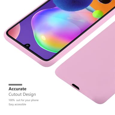 Suojakuori Samsung Galaxy A31 Kotelo (Vaaleanpunainen)