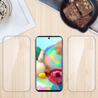 Samsung Galaxy A51 5G Suojakuori Cover (Läpinäkyvä)