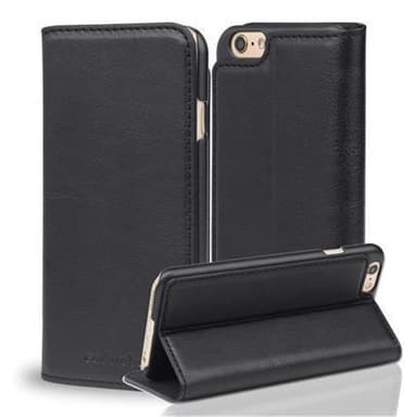 Suojakuori iPhone 6 / 6S Case Cover (Musta)