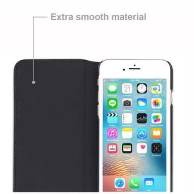 Suojakuori iPhone 6 / 6S Case Cover (Musta)