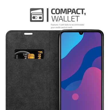 Honor 9A Suojakuori Lompakkokotelo (Ruskea)