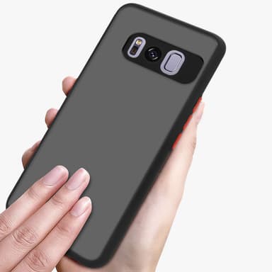 Samsung Galaxy S8 PLUS Suojakuori Kotelo (Musta)